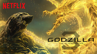 GODZILLA The Planet Eater (2018) on Netflix in the USA GODZILLA The Planet Eater (2018) on Netflix in the USA